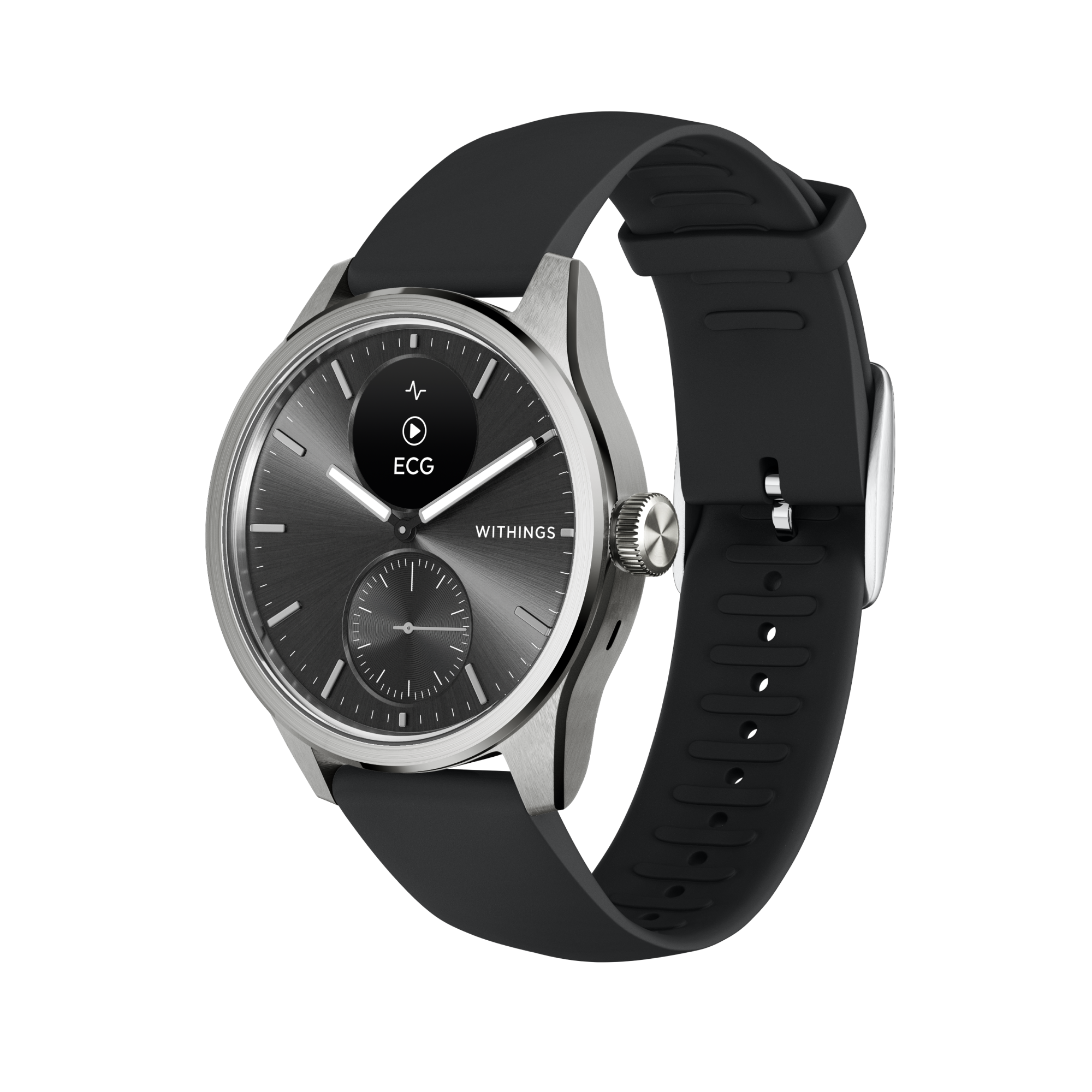 Tr&aelig;ningsur Scanwatch 2 42mm Black