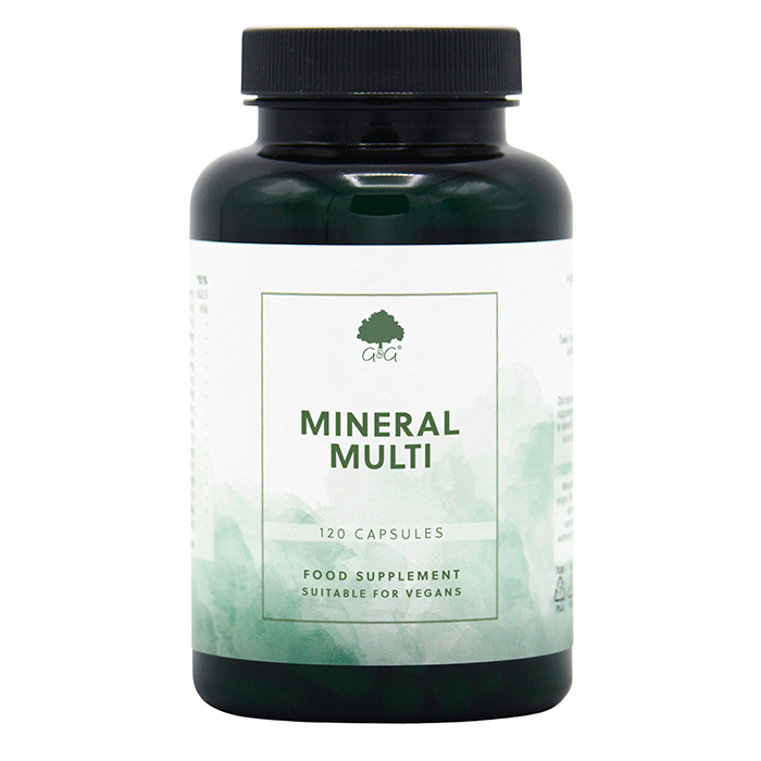 G&G Vitamins - G&G Mineral Multi 120 kapslar