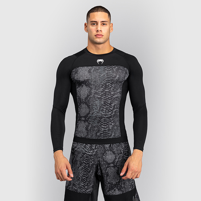 Venum G-Fit Scales Rashguard Sort Grå