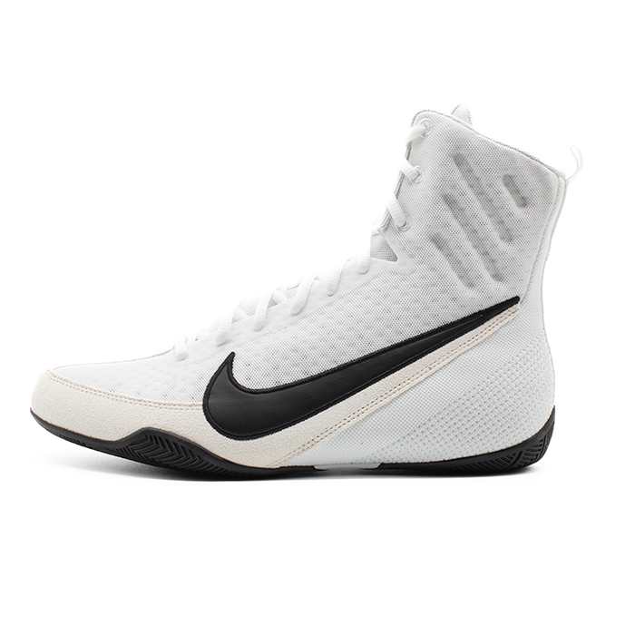 Nike Machomai 3 Boksesko Hvid Sort