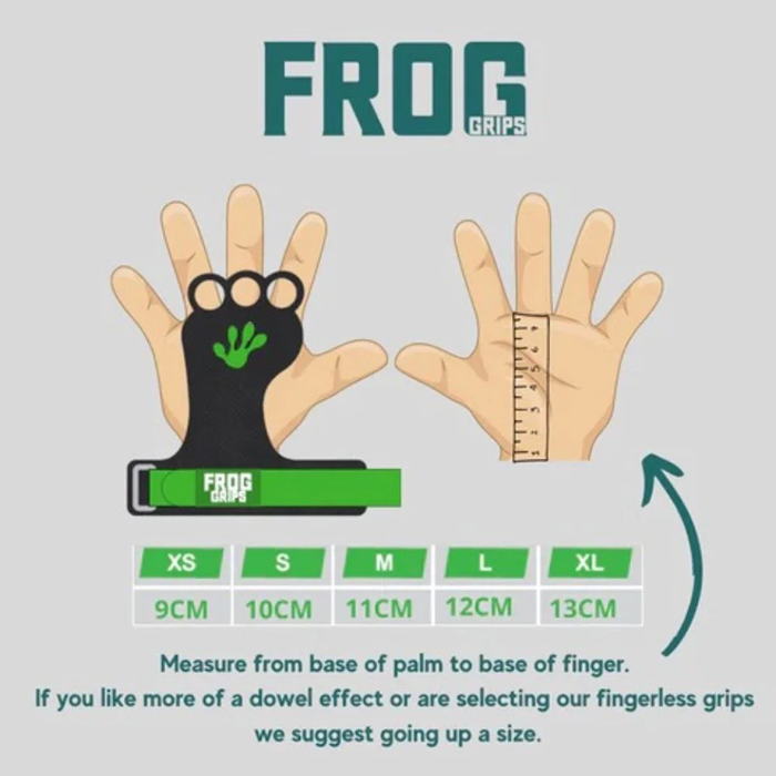 Frog Grips Base HD Tr&aelig;ningsgreb 2.0 3 Huller Sort Hvid