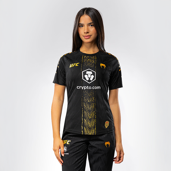 UFC Zenith by Venum Fight Night Trøje Jersey Sort Guld