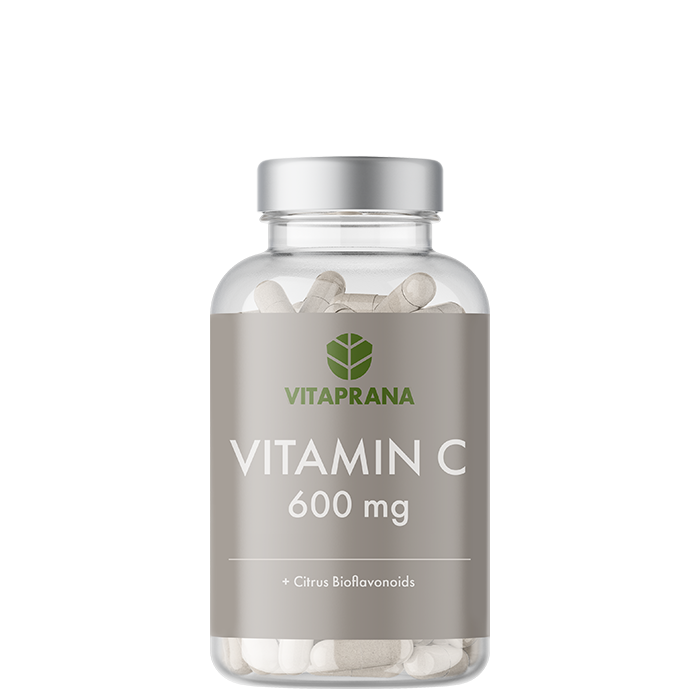 Vitamin C 600 mg + Bioflavonoids 100 kapsler
