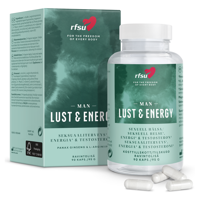 Lust & Energy Man 90 kapsler