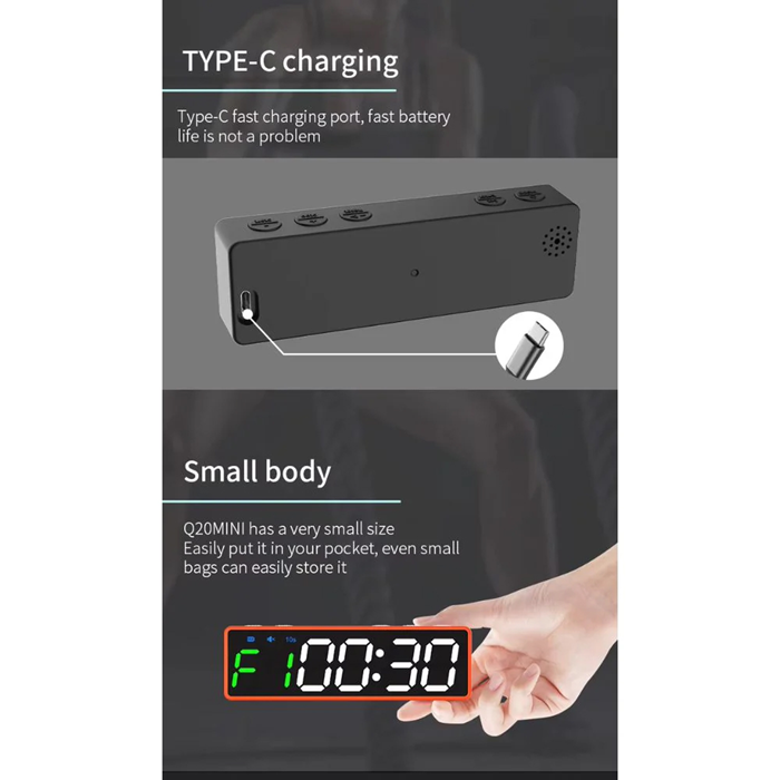 AL Portabel Timer Q10 Mini Sort