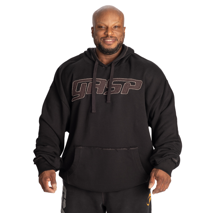 Gasp Hood Hættetrøje Sort Grå