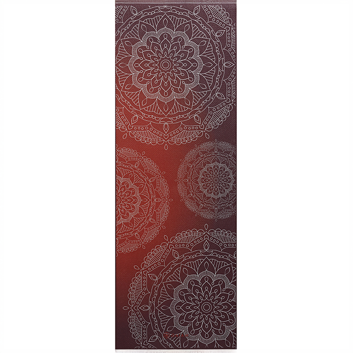 Yogamåtte 6 mm Rød