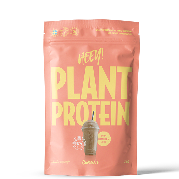Heey! Vegan Plant Protein + Vitamin B12 Chocolate (500 g)