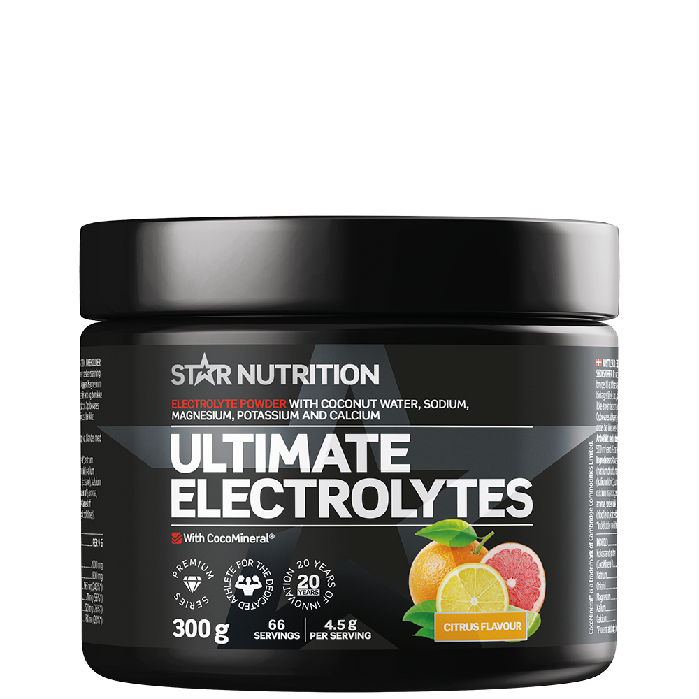 Ultimate Elektrolytv&aelig;skeerstatningspulver 300 g citrus