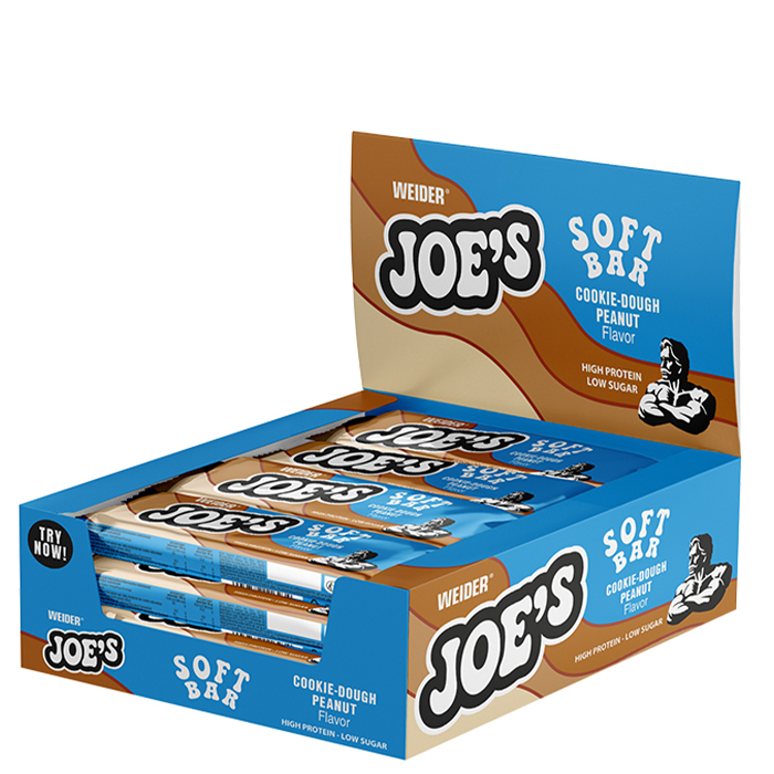 12 x JOE'S Soft Protein Bar 50 g cookie_dough