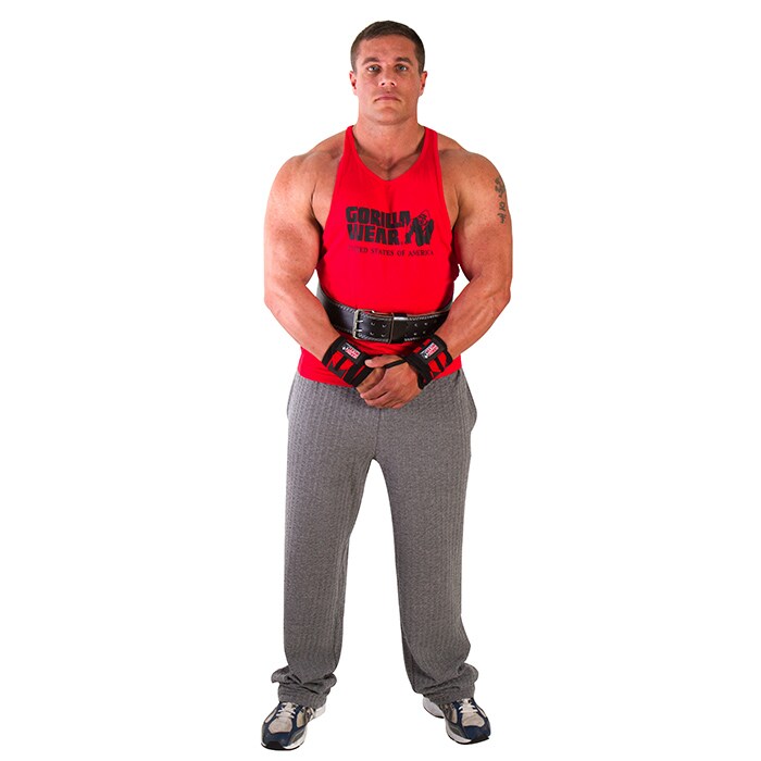 Wrist Wraps Pro Sort/R&oslash;d