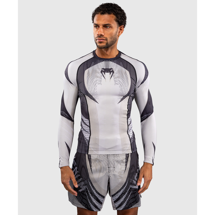 Venum GALACTIC 3.0 Long Sleeve Rashguard Off-White/Black