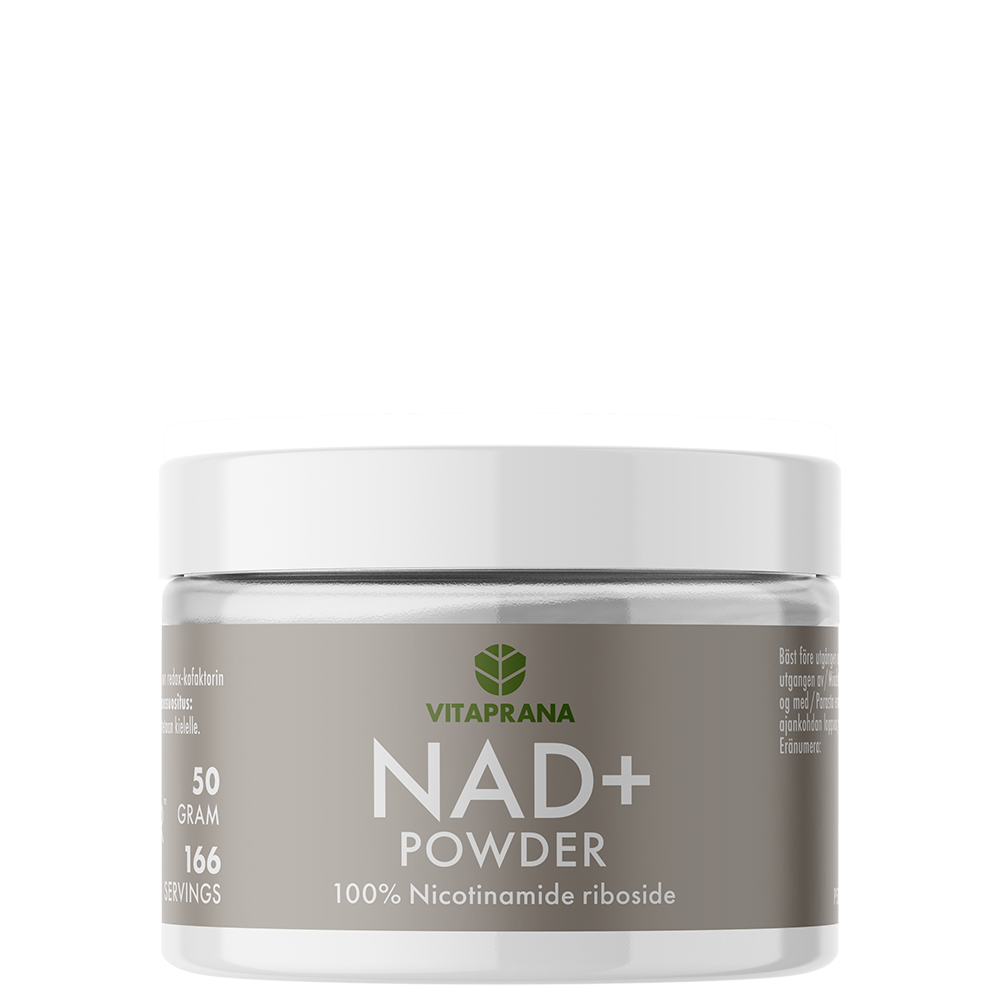 NAD+ pulver 166 portioner (50 g)