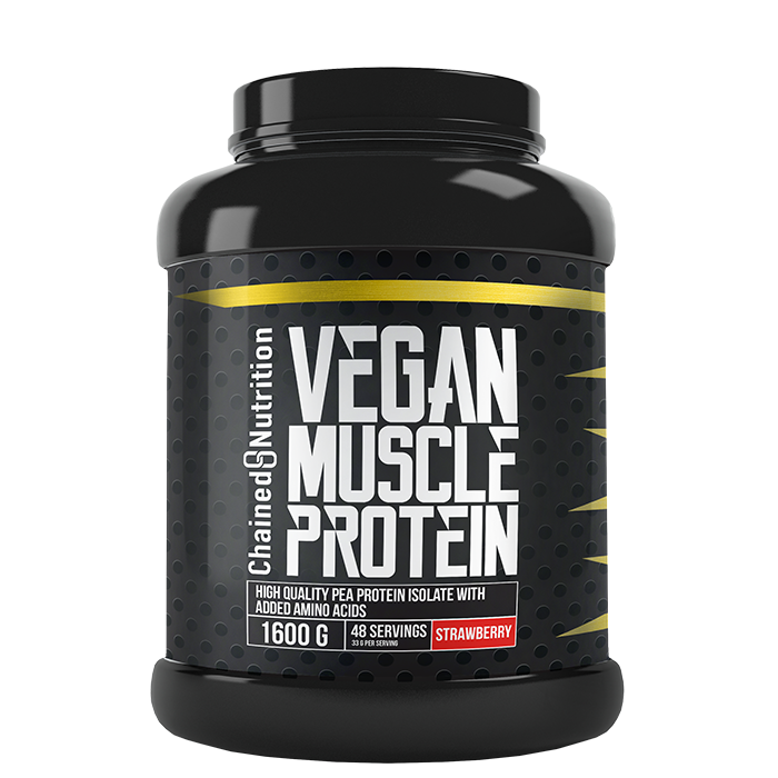 Vegansk muskelprotein 1600 g