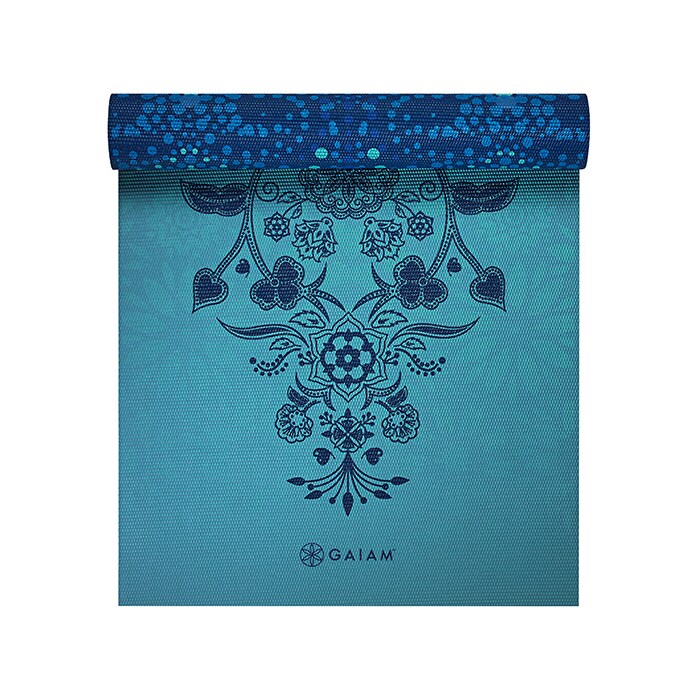 Gaiam Yogamåtte dobbelt-sidet mystic 6 mm
