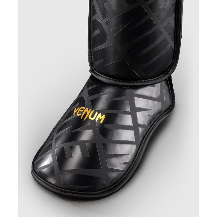 Venum CONTENDER 1.5 XT 3D Shin Guards Black/Gold