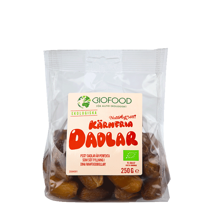 Kernefrie dadler, 200 g