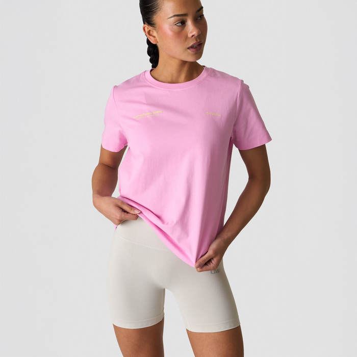 Everyday Bomulds T‑shirt Rosa