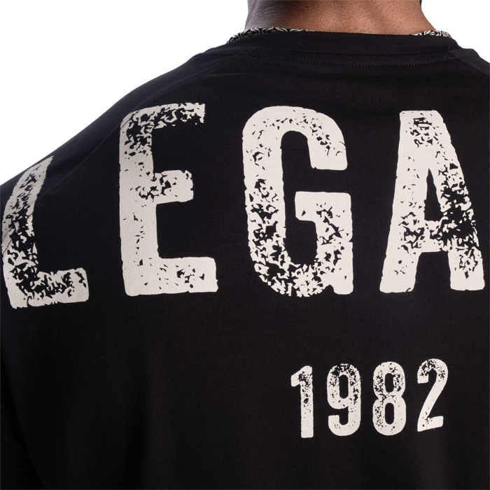 Legacy Raglan T‑Shirt Sort Beige