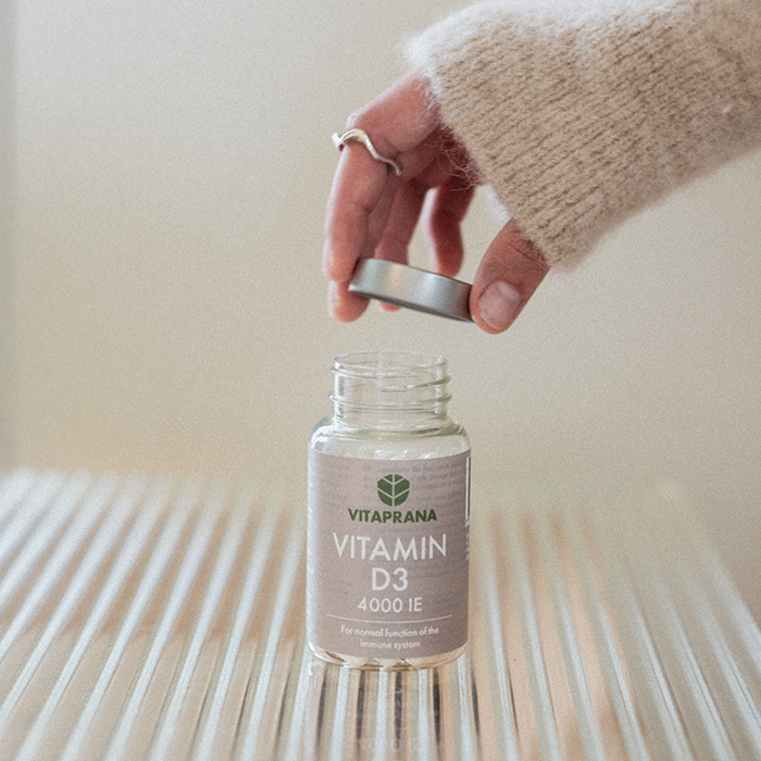 Vitamin D3 4000 IE 110 kapsler