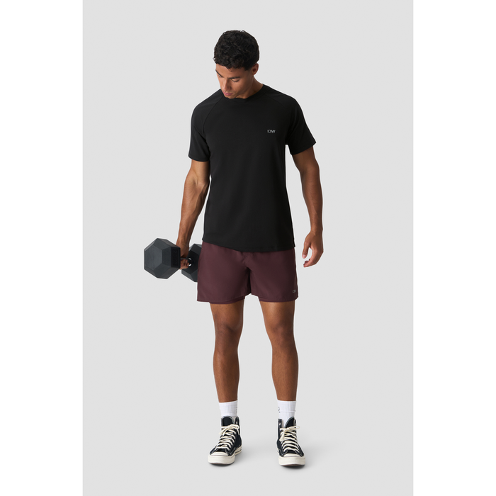 Workout Raglan T-shirt Sort