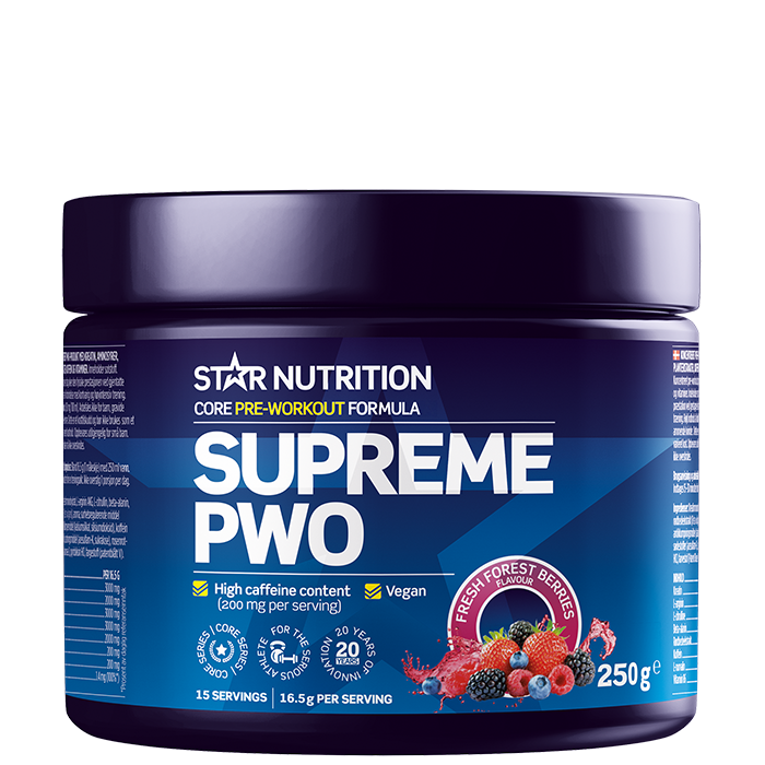 Star Nutrition Supreme PWO Fresh Forest Berry 250g