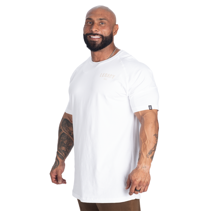 1982 Raglan T‑Shirt Hvid Beige