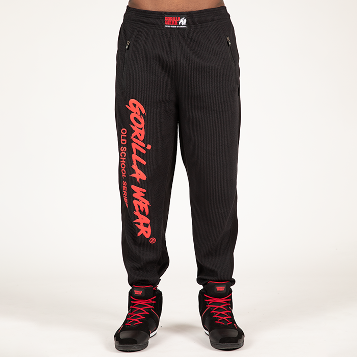 Augustine Old School Pants, black/red, xxlarge/xxxlarge