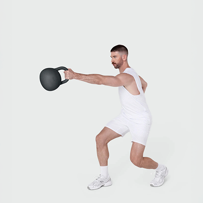 Kettlebell 10lb 4,5 kg Gr&aring;