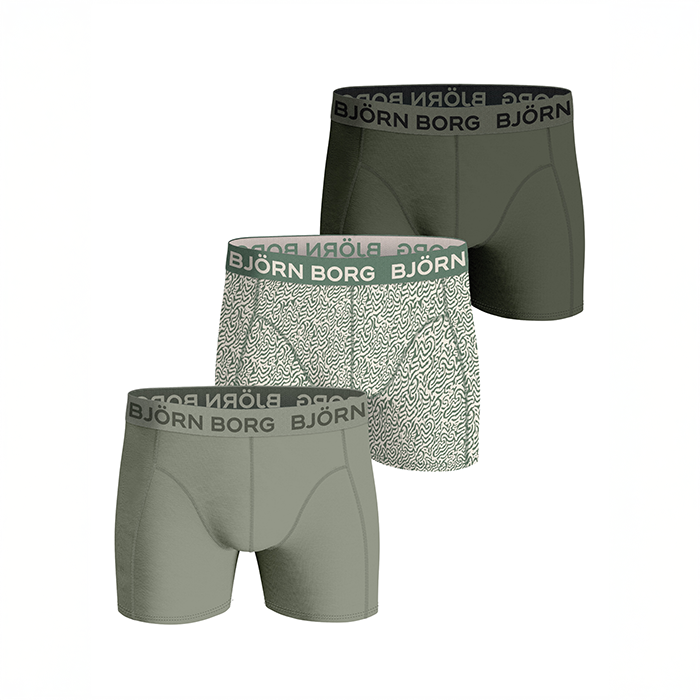 Cotton Stretch Boxer 3-pak