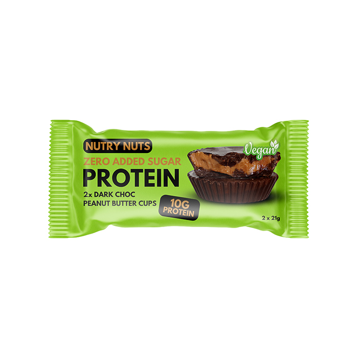 L&aring;da Nutry Nuts Protein Peanut Butter Cups 42 g dark_choc
