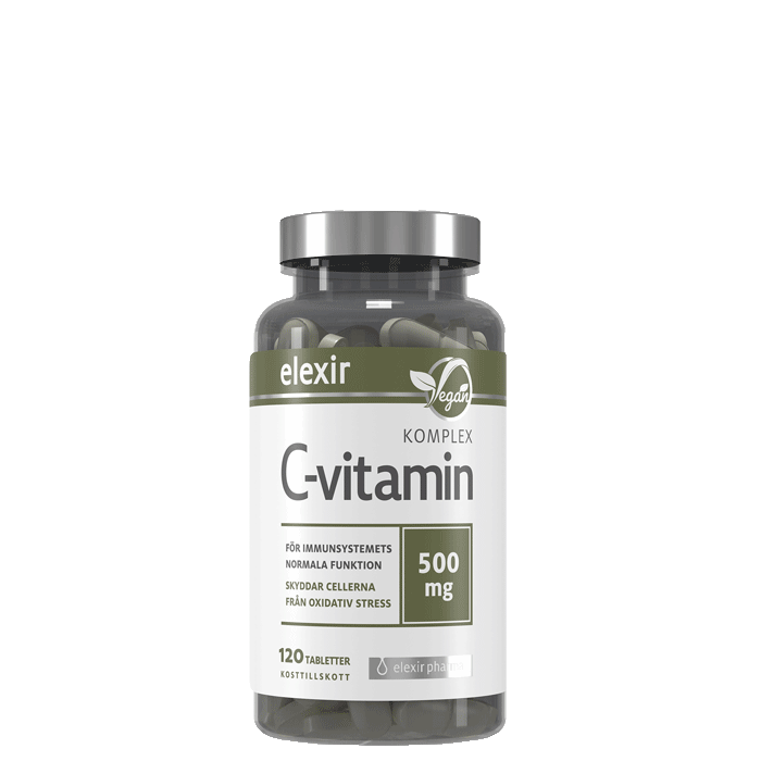 C-vitamin Komplex, 120 tabletter