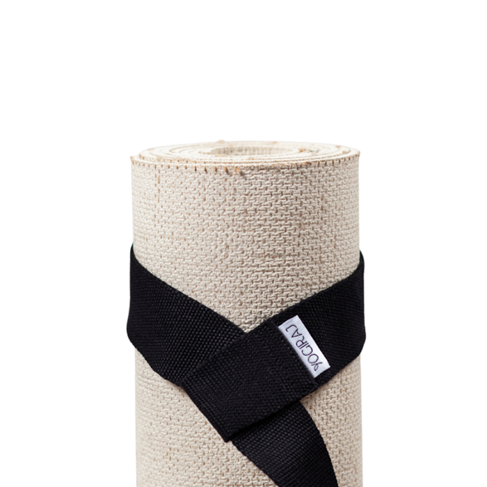 Yogiraj Yoga Mat Carry Strap, 1 stk, Midnight Black