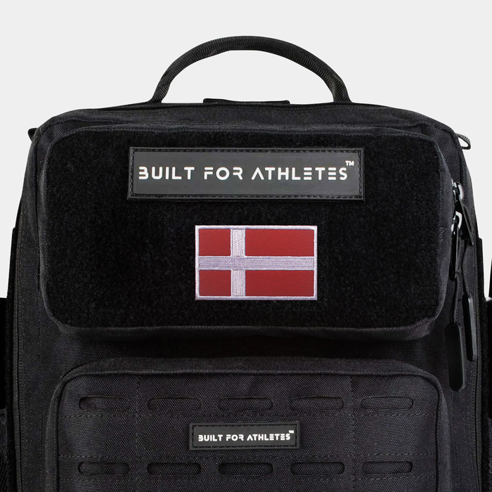 Built for Athletes Flag Patch Denmark