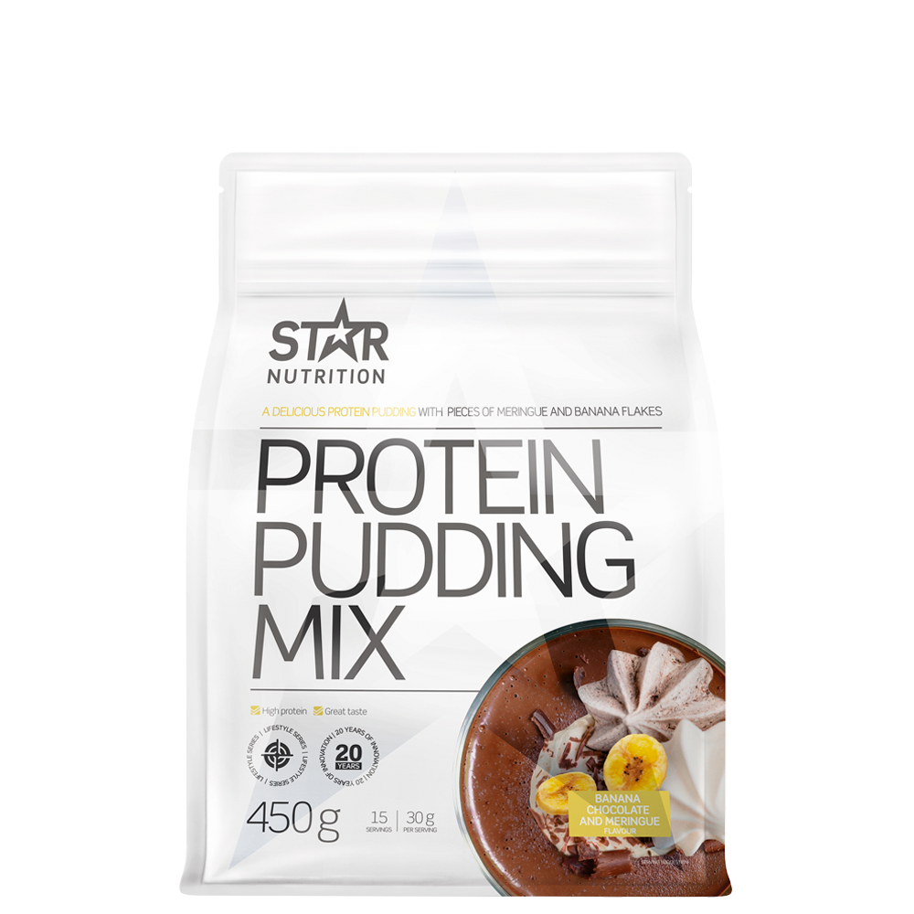 Protein Pudding Marängsviss 450 g