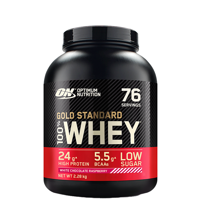 Optimum Nutrition 100% Whey Gold Standard White Chocolate Rasberry (2280 g)