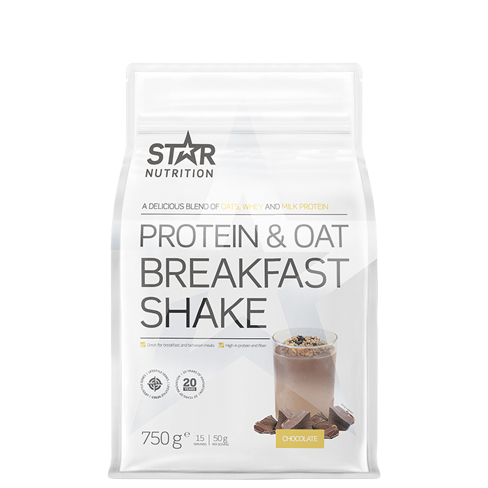 Protein & Havre Morgenmad Måltidserstatning Shake 750 g