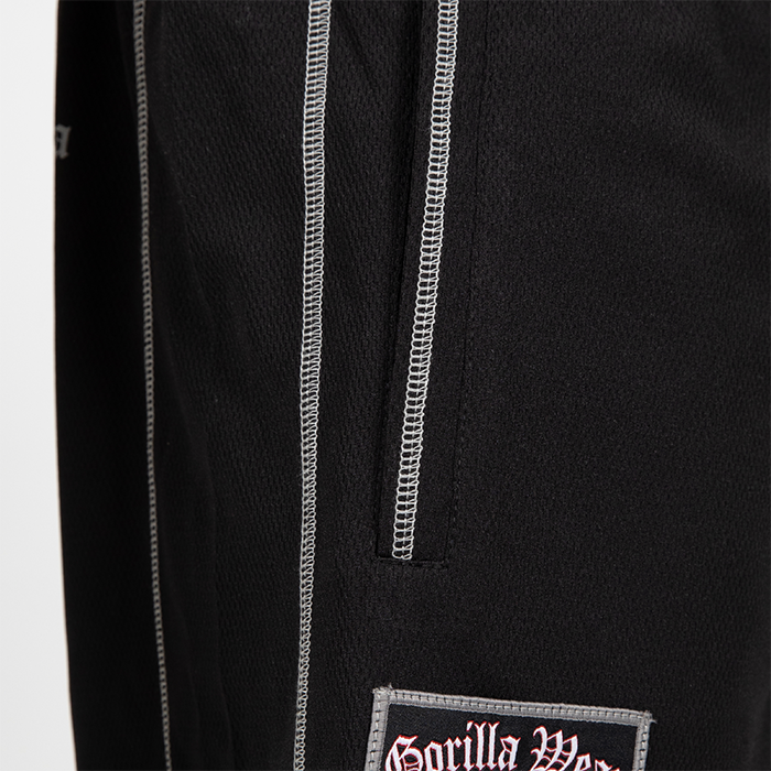 Marlow Mesh Shorts Sort Gr&aring;