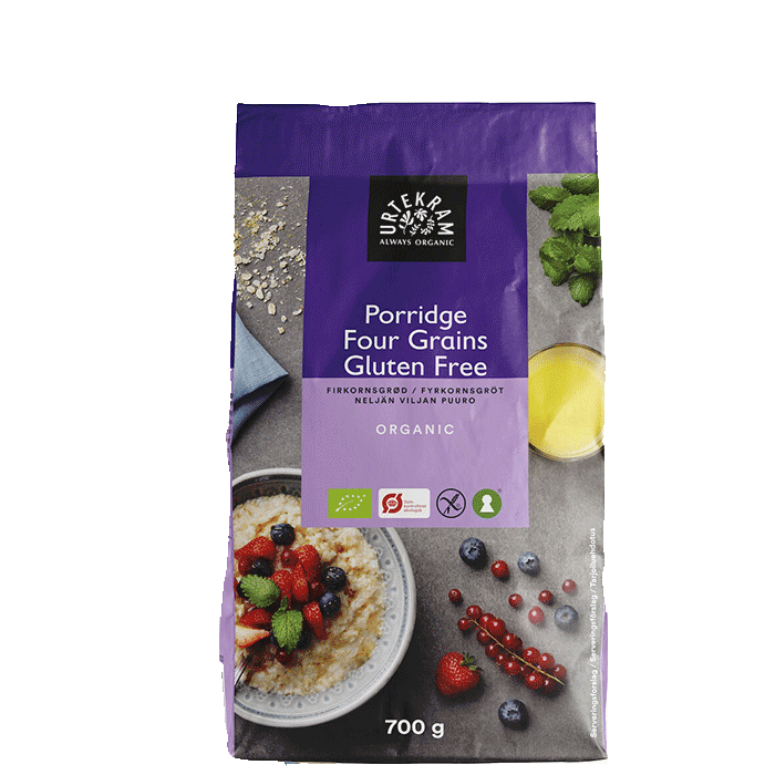 Firkornsgrød, Glutenfri, 700 gram