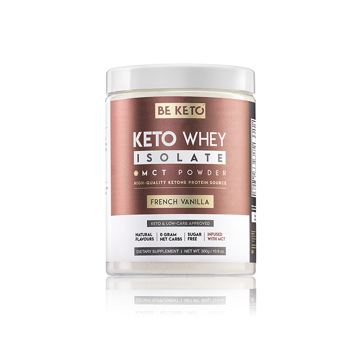 BeKeto KETO Whey + MCT, French Vanilla, 300 g