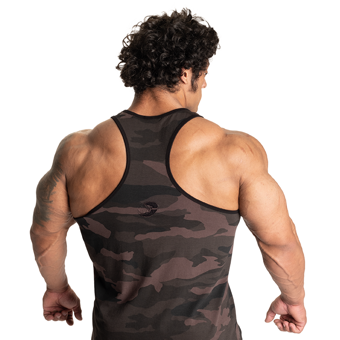 Vintage T-Back Top M&oslash;rk Camouflage