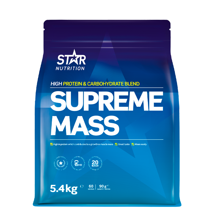 Supreme Mass Gainer 5400 g hallon