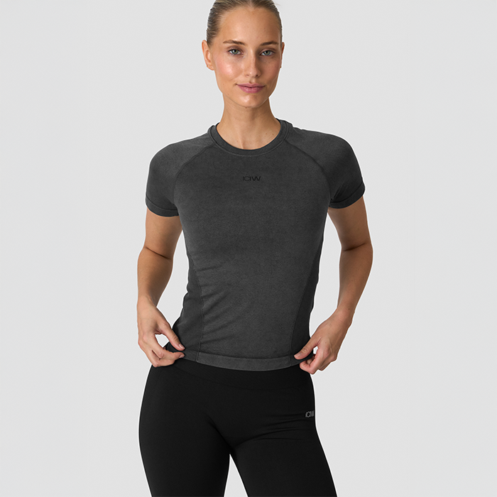 Sculpt Sømfri T-shirt Sort