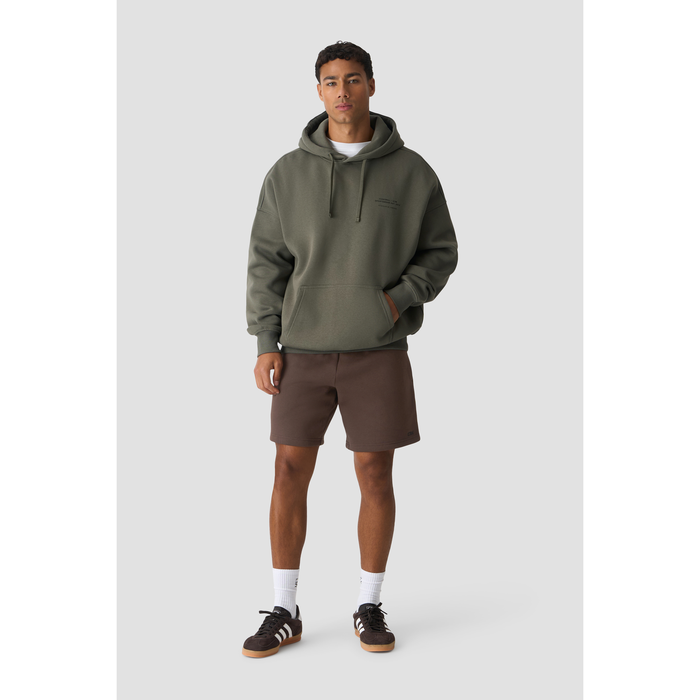 Everyday Relaxed Hoodie Gr&oslash;n