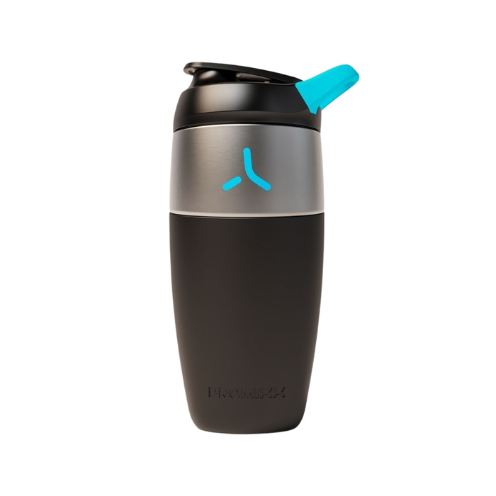 Promixx Pursuit Single Wall Steel 760ml Black/Cyan