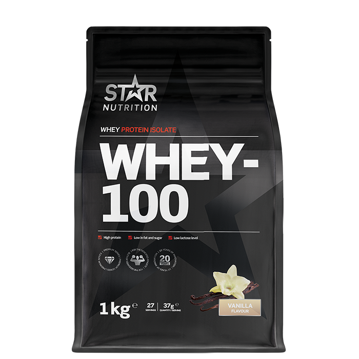 Whey-100 Valleprotein 1 kg