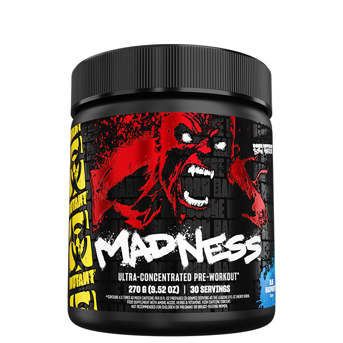Mutant Madness, Blue raspberry, 30 portioner