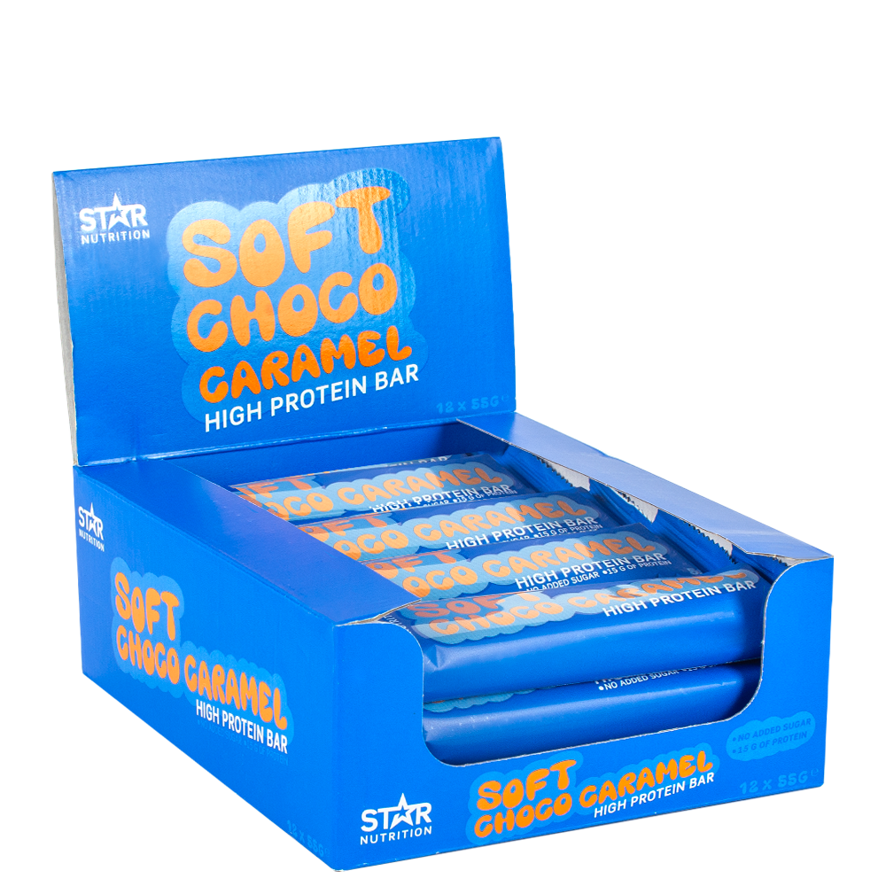 Star Nutrition Soft Protein Bar Choco Caramel 12x55g