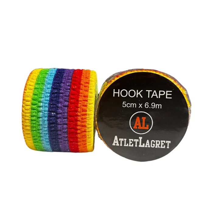 AL Hook Grip Tape Regnbue 1-pack