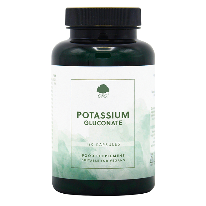 G&G Vitamins - G&G Potassium (kalium) 120 kapslar